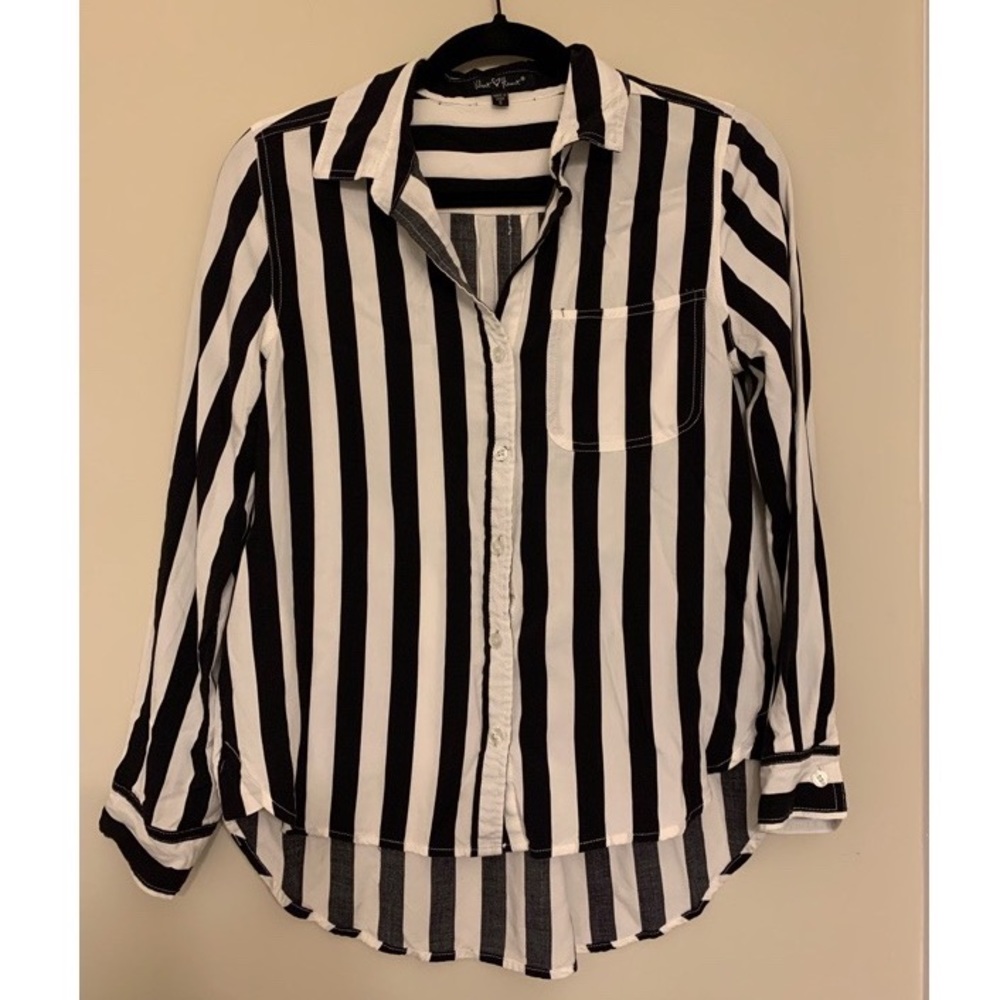 🚨BOGO! Buy1Get1 50% Off🚨Stripped Dress Top Sz S